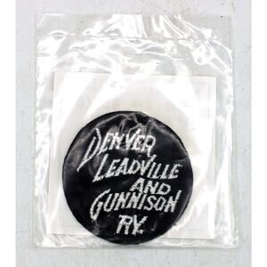 NOS Walthers Denver Leadville & Gunnison Railroad Patch